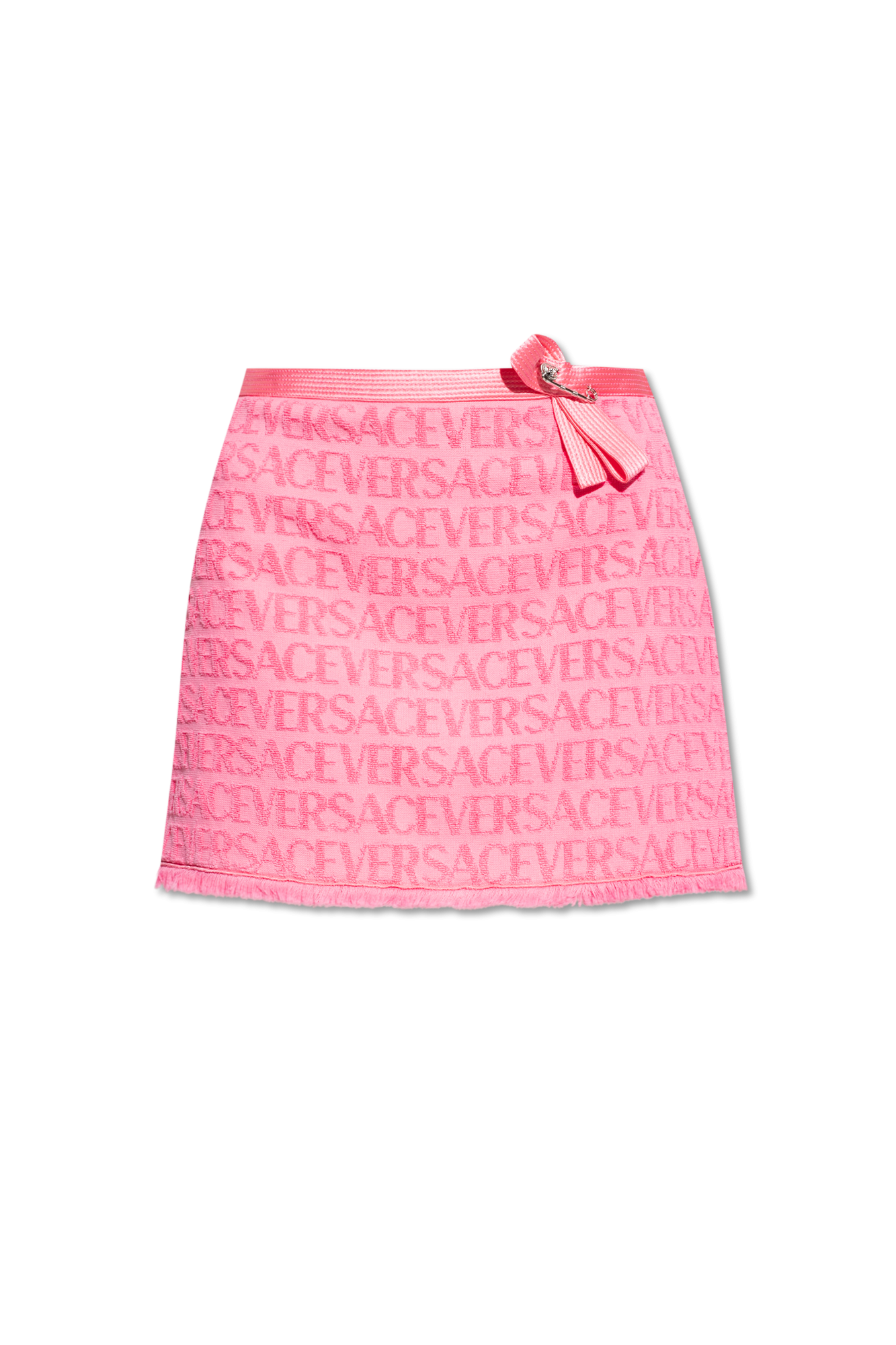 ワンピース VERSACE Women Short Skirts 10087421A063925B100 Pink VJC73HAE810-F0007-416FW22(1).